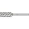 Pferd Carbide Bur - Cylind. Plain End, STEEL Cut - 1/2" x 1" x 1/4" Shank - SA-5 24108 - alternate 1